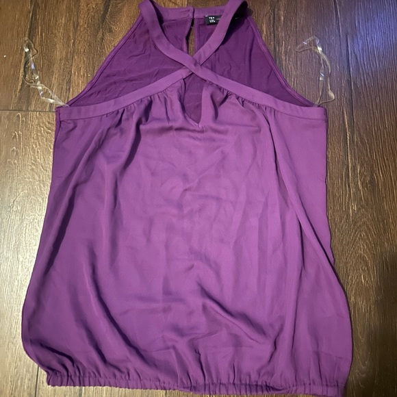 I.N.C. INTERNATIONAL CONCEPTS
Women's Halter-Neck Sleeveless purple Top - Picture 1 of 10